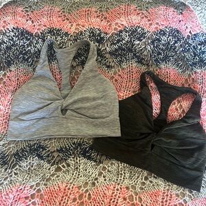 2 stretchy Victoria Secret racerback bras